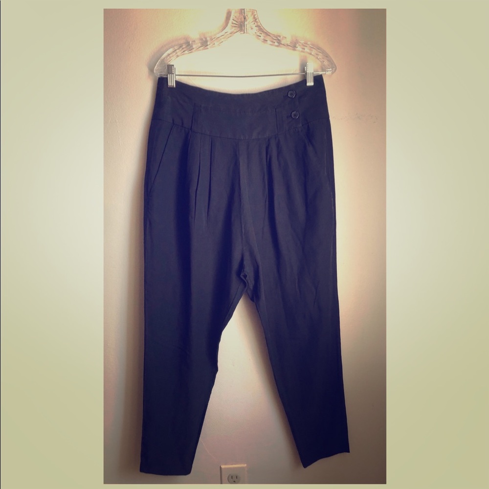 Black Eliot for Madewell pleated harem pants